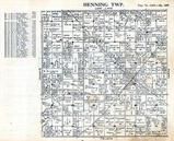 Henning Township, Otter Tail County 1925